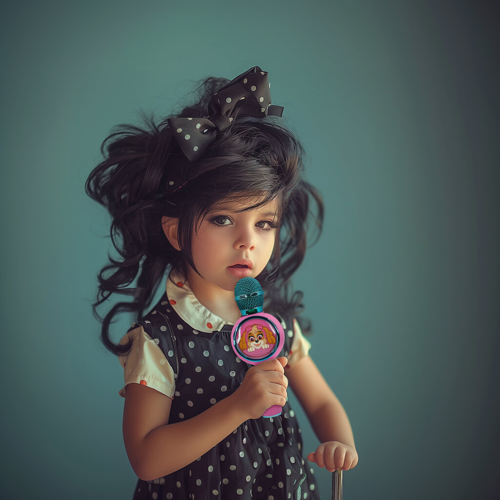 Paw Patrol Paw Patrol Skye - PopSing LED Light - wireless karaoke microphone