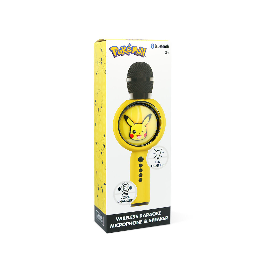 OTL Technologies Pokemon - PopSing LED Light - wireless karaoke microphone