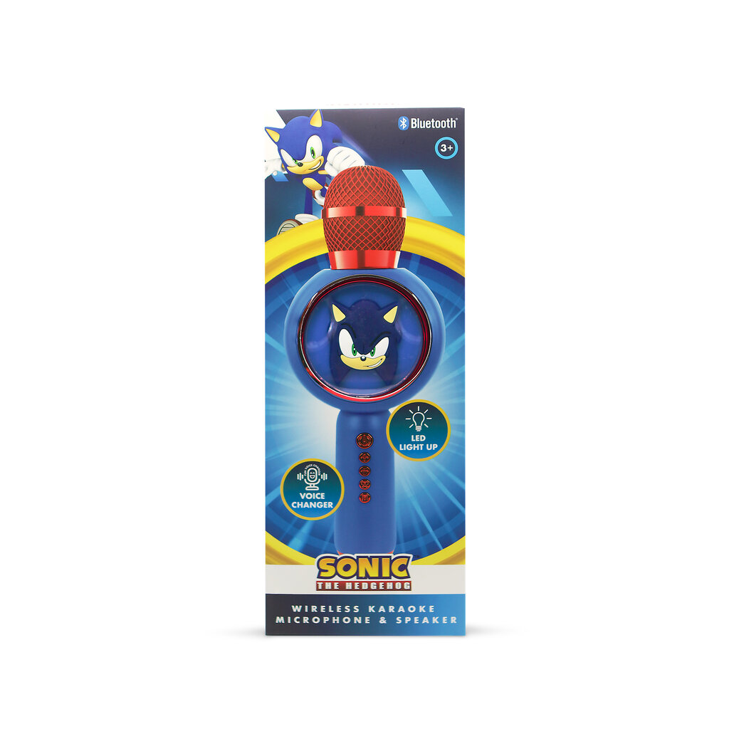 Sonic the Hedgehog Sonic - PopSing LED Light - wireless karaoke microphone