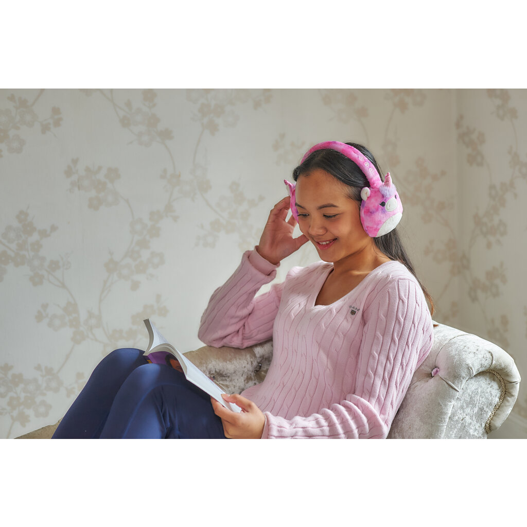 Squishmallows Squishmallows - Lola the unicorn - bluetooth koptelefoon