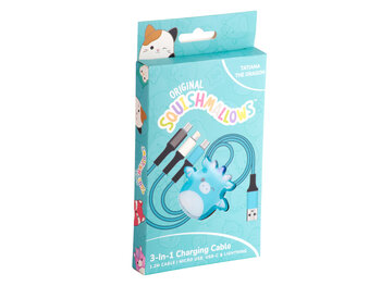 Squishmallows Squishmallows - Tatiana - 3-in-1 charging cable (1.2m)