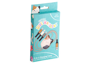 Squishmallows Squishmallows - Cam - 3-in-1 oplaadkabel (1,2m)
