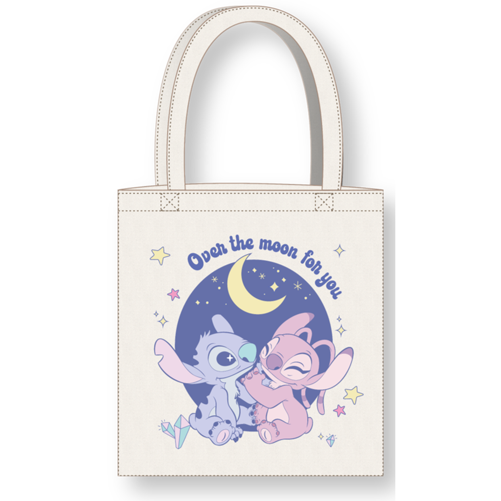 Stitch Stitch & Angel - over the moon - cotton tote bag - shoulder bag