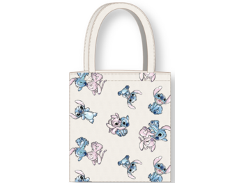 Stitch Stitch - cotton tote bag - shoulder bag