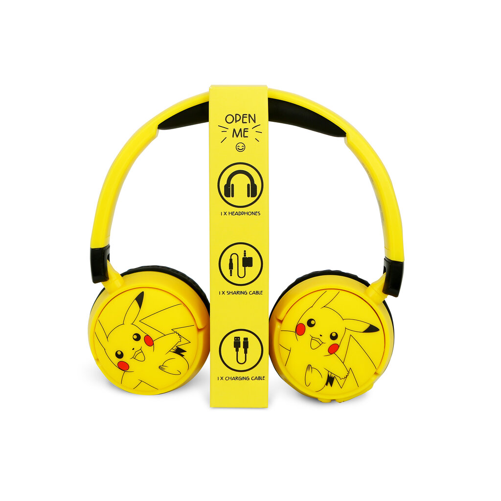 Pokémon Pokémon - Yellow - junior bluetooth headphones