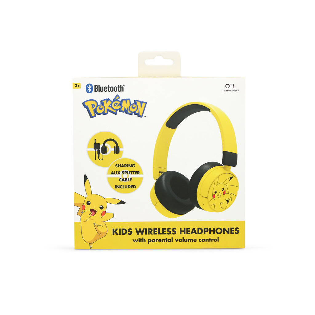 Pokémon Pokémon - Yellow - junior bluetooth koptelefoon