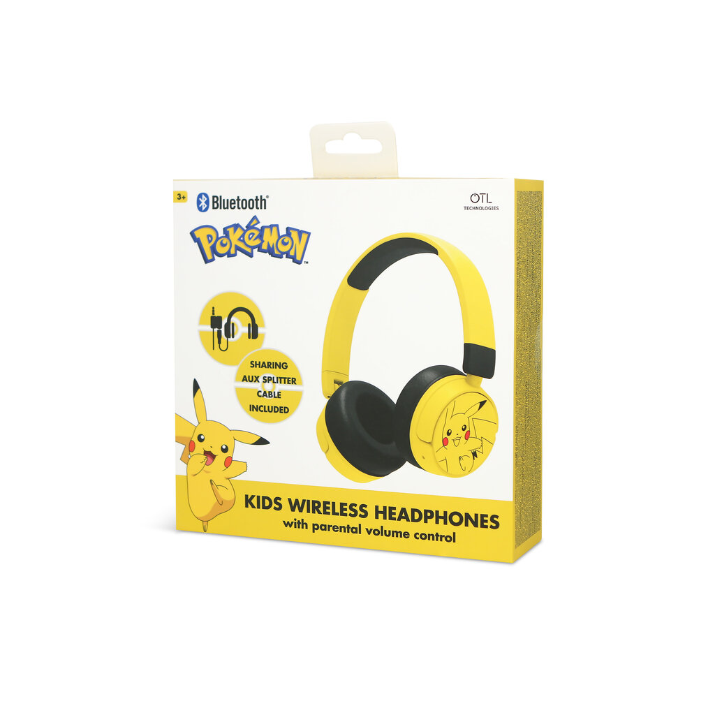 Pokémon Pokémon - Yellow - junior bluetooth headphones