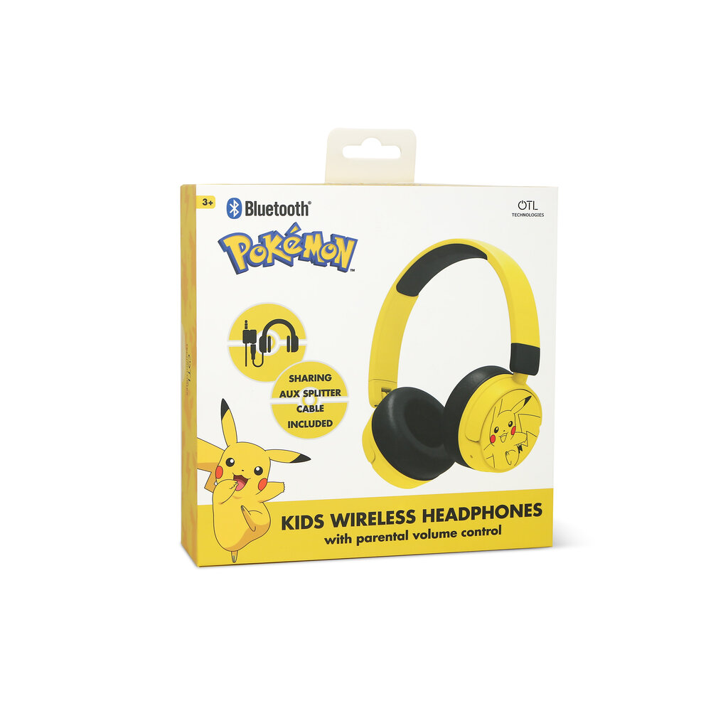 Pokémon Pokémon - Yellow - junior bluetooth headphones