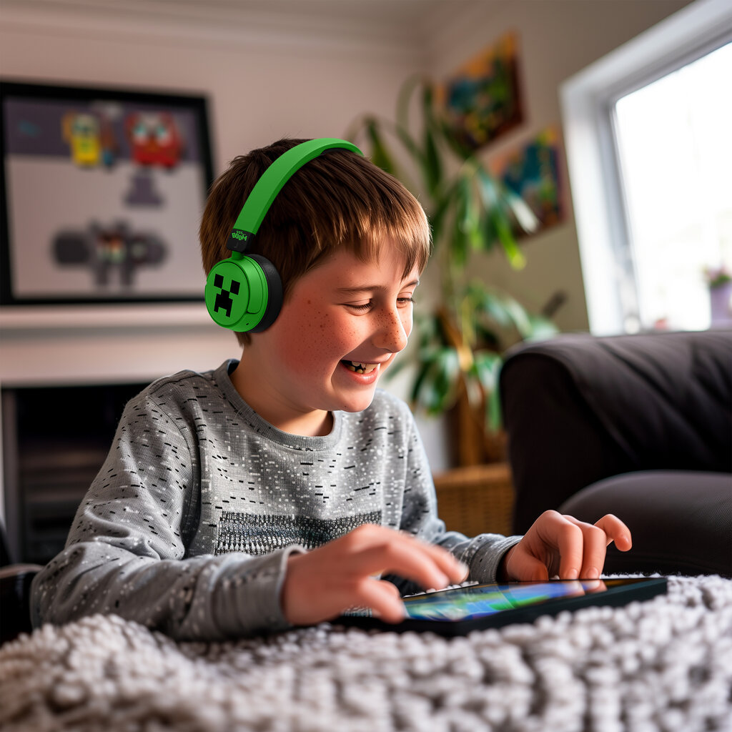 Minecraft Minecraft - Creeper - junior bluetooth koptelefoon