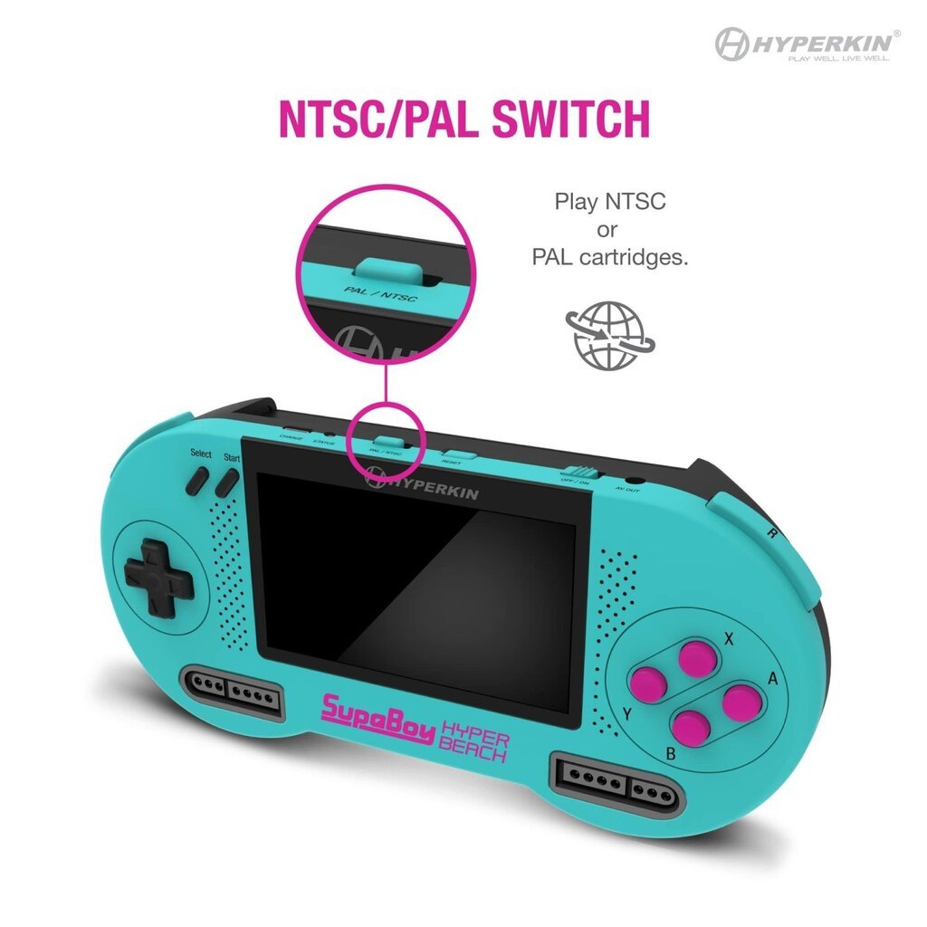 Hyperkin Hyperkin - SupaBoy - portable retro console  (hyper beach blue)