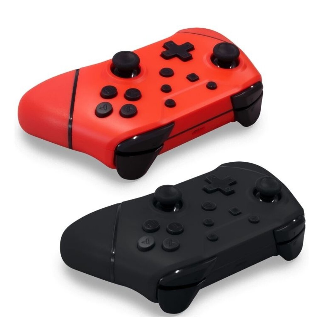 Hyperkin Hyperkin - Armor3 - NuChamp wireless controllers set - Nintendo Switch / Lite / Oled (2 pack black/red))