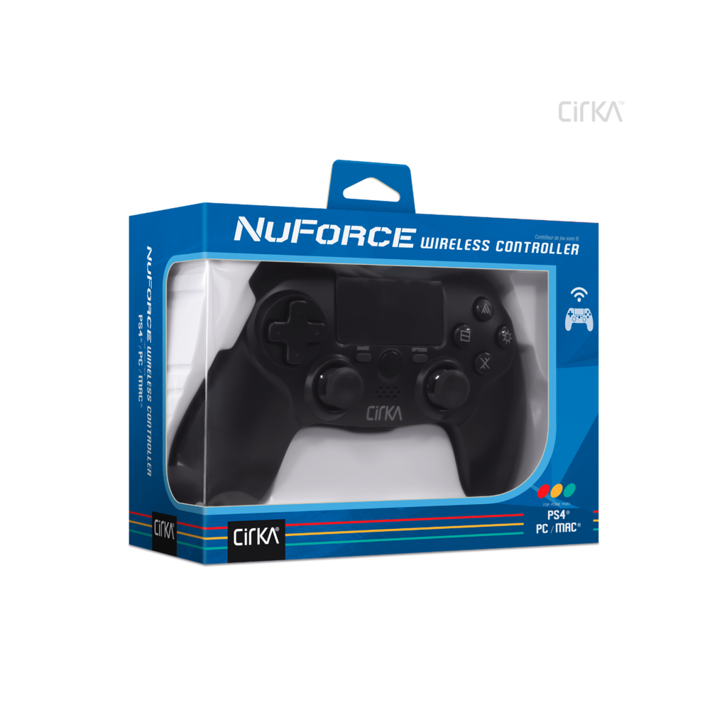 Hyperkin Hyperkin - CirKa - NuForce wireless game controller - PS4 / PC / Mac (black)