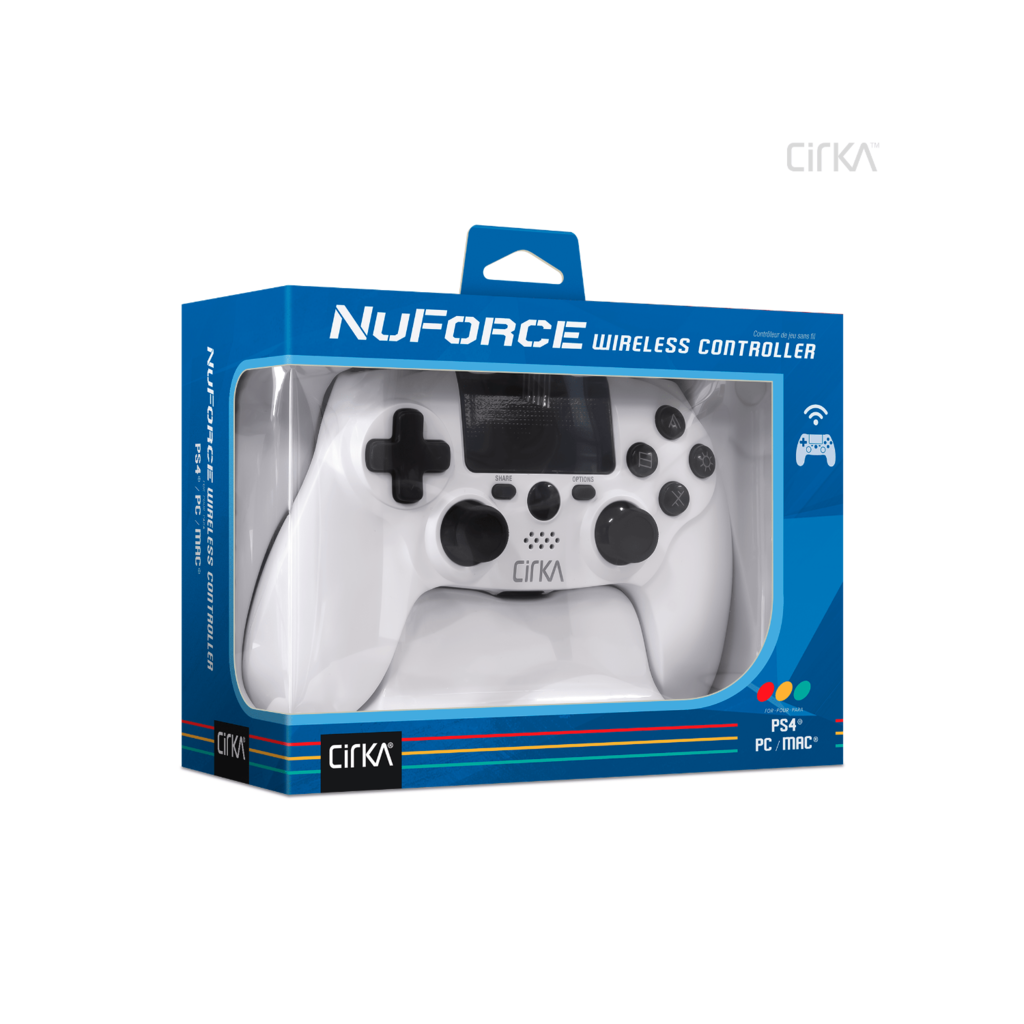 Hyperkin Hyperkin - CirKa - NuForce wireless game controller - PS4 / PC / Mac (white)