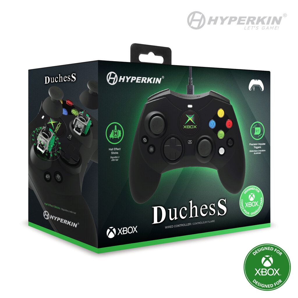 Hyperkin Hyperkin - DuchesS - wired controller Xbox Series X|S / XBOX1 / Windows 11|10 (black)