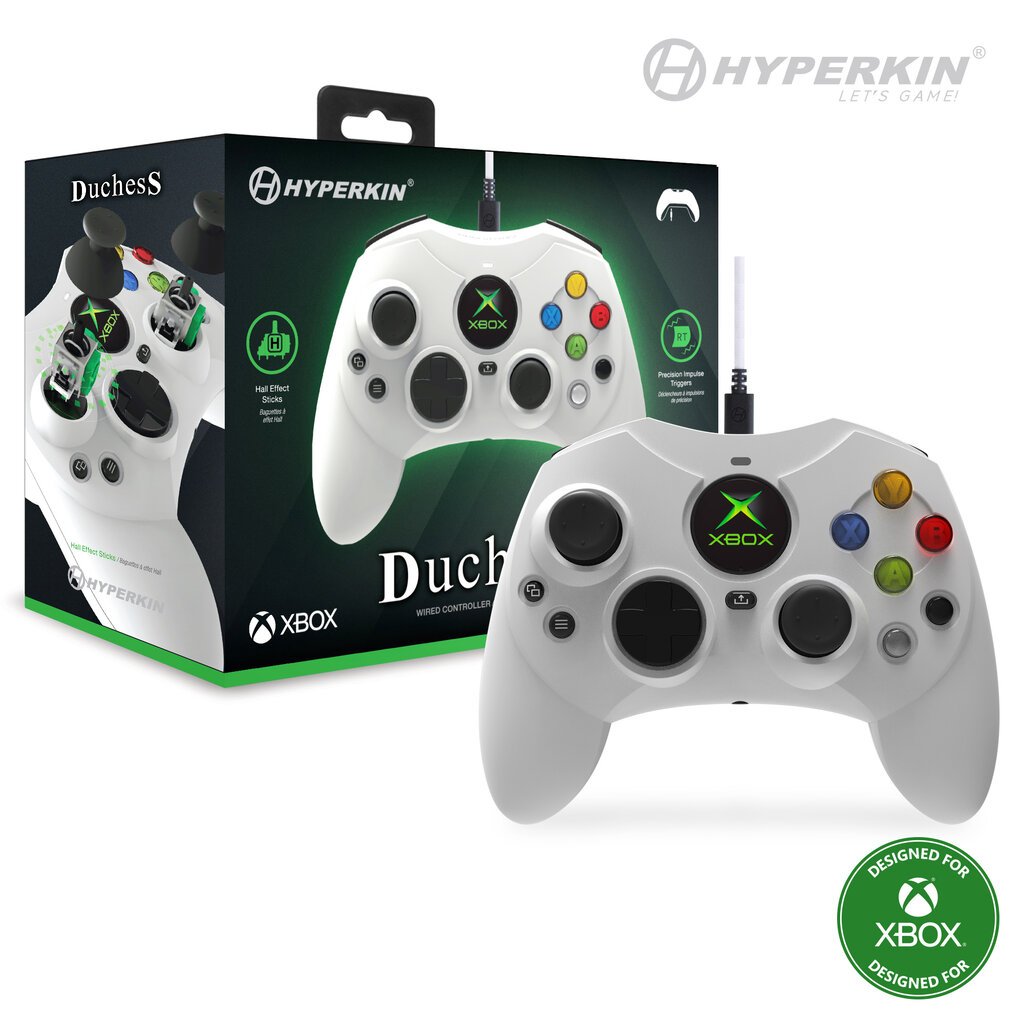 Hyperkin Hyperkin - DuchesS - wired controller Xbox Series X|S / XBOX1 / Windows 11|10 (white)