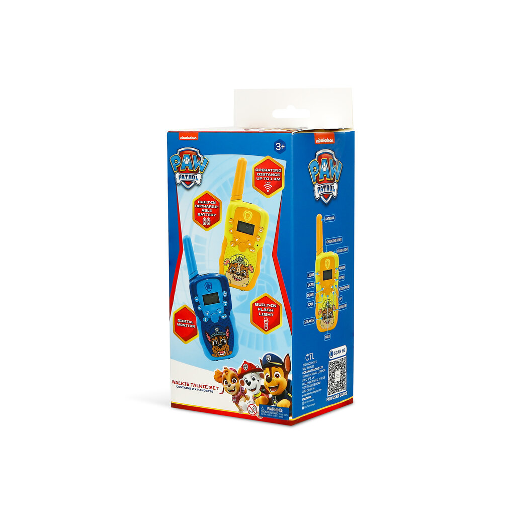 Paw Patrol Paw Patrol - digital walkie talkie set
