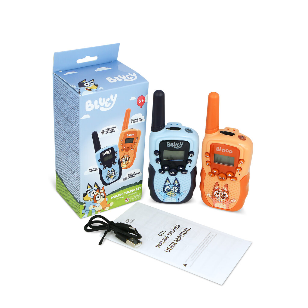 Bluey Bluey - digitale walkie talkie set