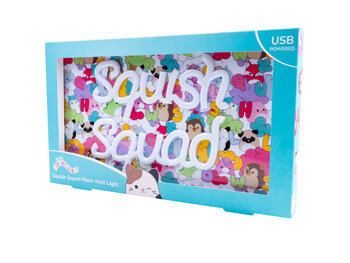 Squishmallows Squishmallows - Squish Squad Neon Wall Light