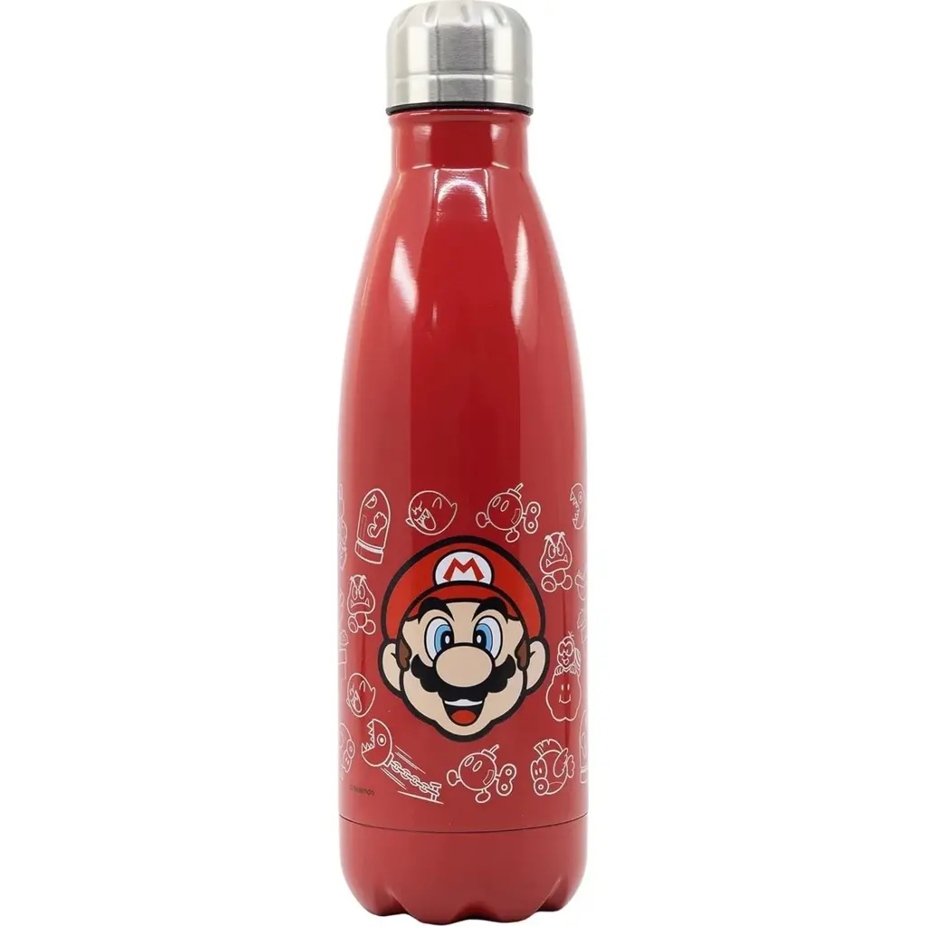 Super Mario Super Mario - metalen waterfles (0,78ml)