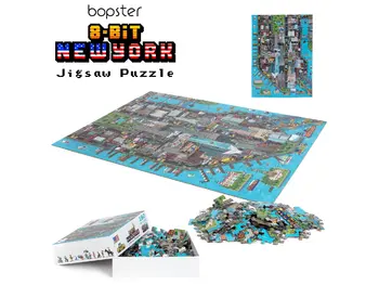 Bopster City map new york puzzle - 180 pieces