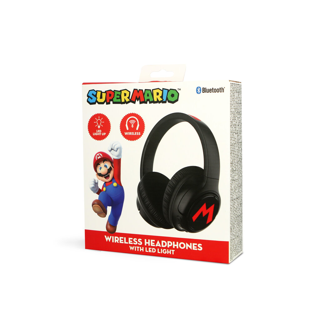 Super Mario Super Mario - Led Light Up - bluetooth headphones