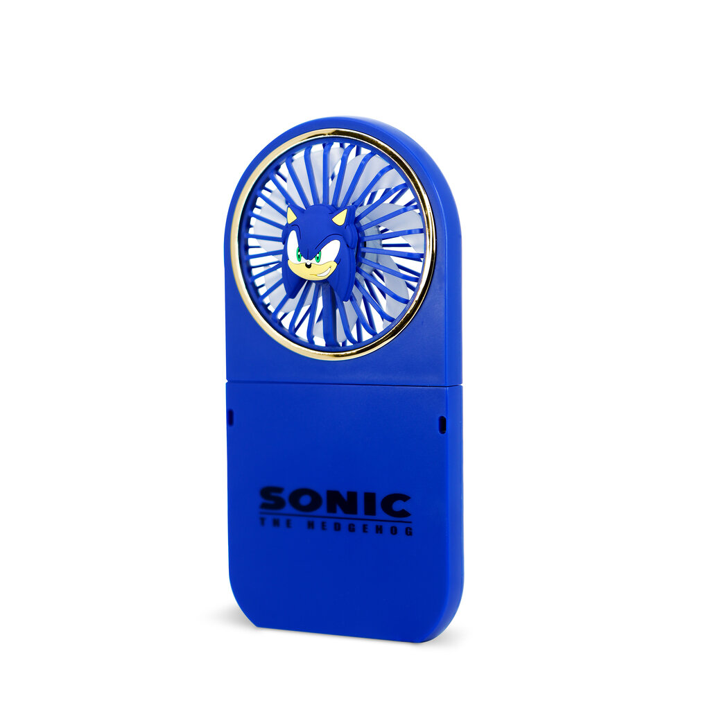 Sonic the Hedgehog Sonic - folding mini fan - 3D character