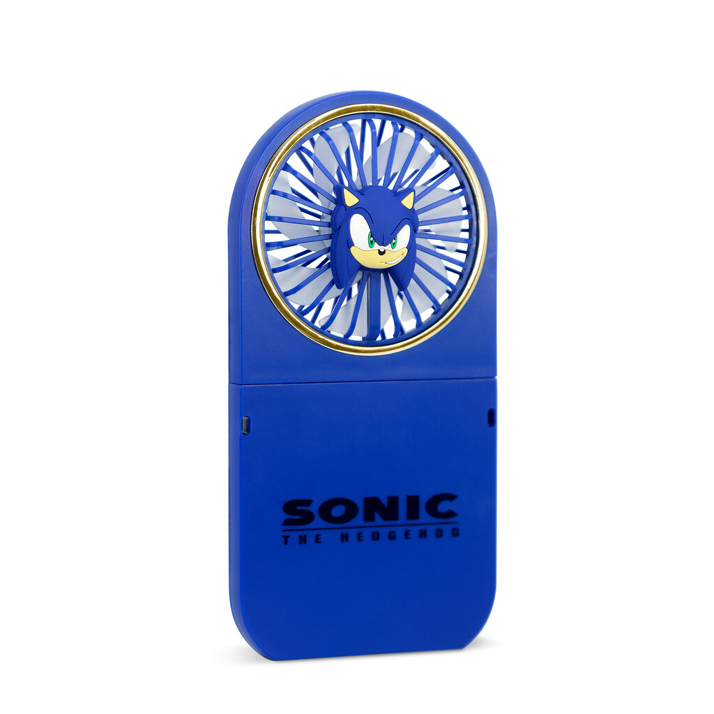 Sonic the Hedgehog Sonic - folding mini fan - 3D character