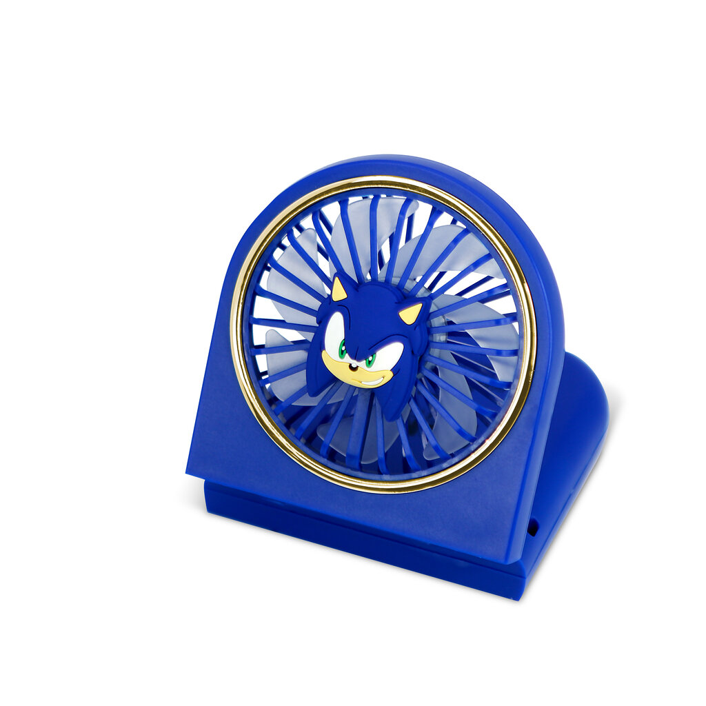 Sonic the Hedgehog Sonic - folding mini fan - 3D character