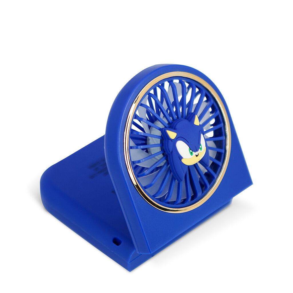 Sonic the Hedgehog Sonic - folding mini fan - 3D character