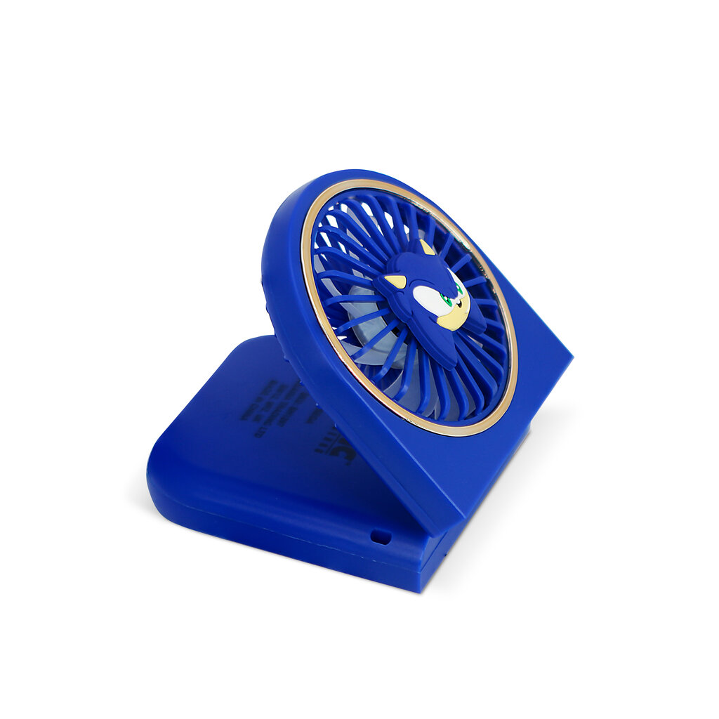 Sonic the Hedgehog Sonic - folding mini fan - 3D character