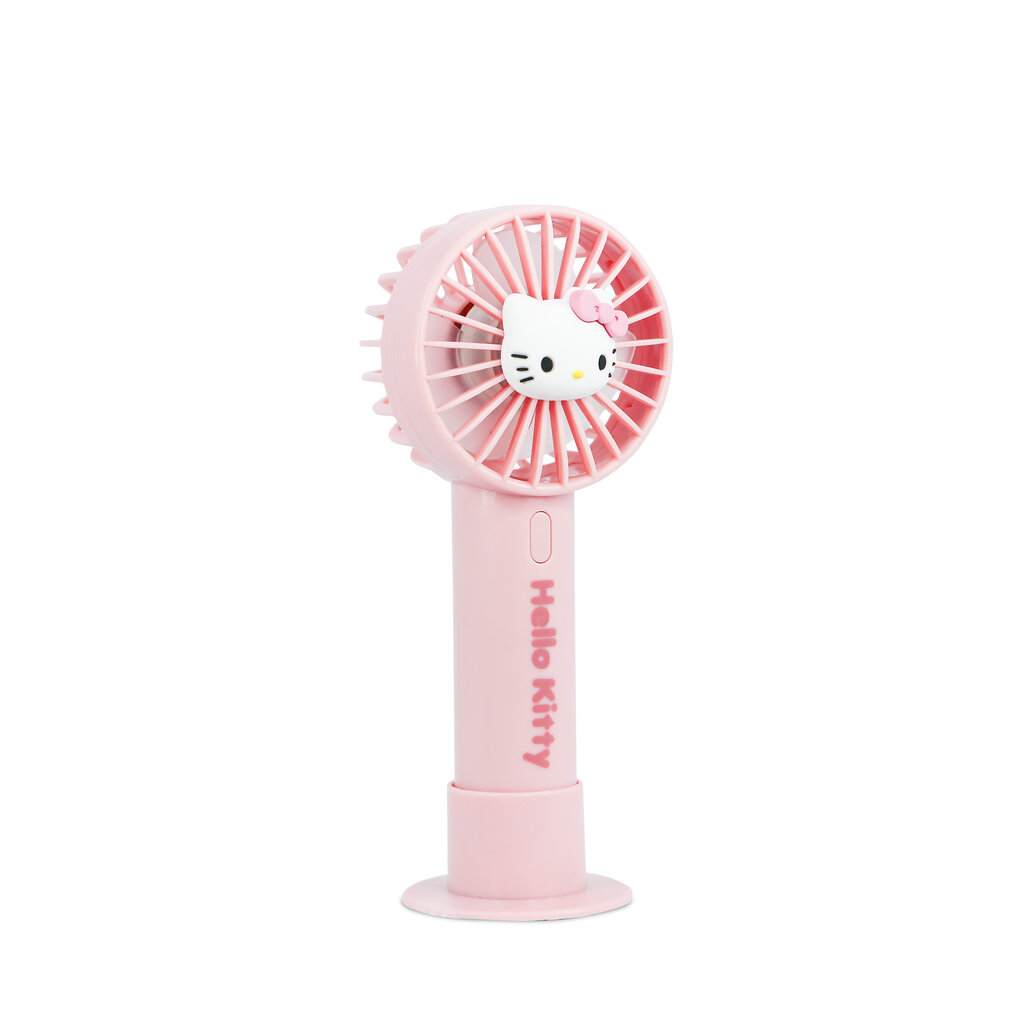 Hello Kitty Hello Kitty - handheld mini fan - 3D personage (roze)