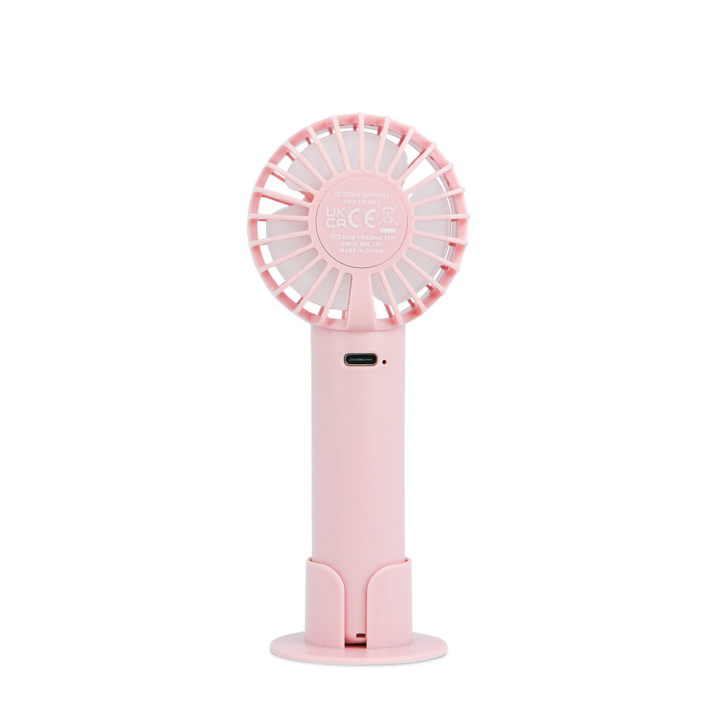 Hello Kitty Hello Kitty - handheld mini fan - 3D character (pink)