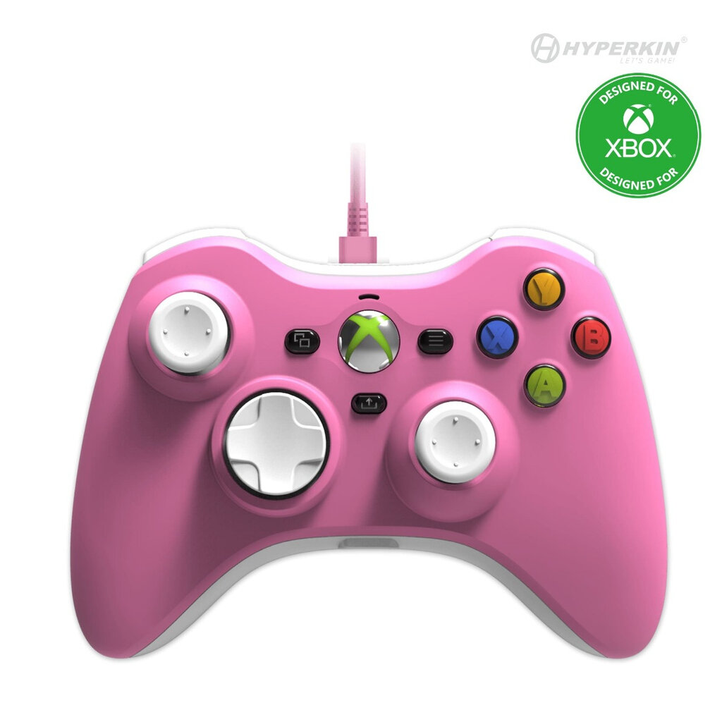 Hyperkin Hyperkin - Xenon wired controller - Xbox Series X|S / XBOX1 / Windows 11|10 (roze)