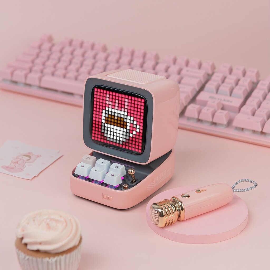 Divoom Divoom - Ditoomic - karaoke set (pink)
