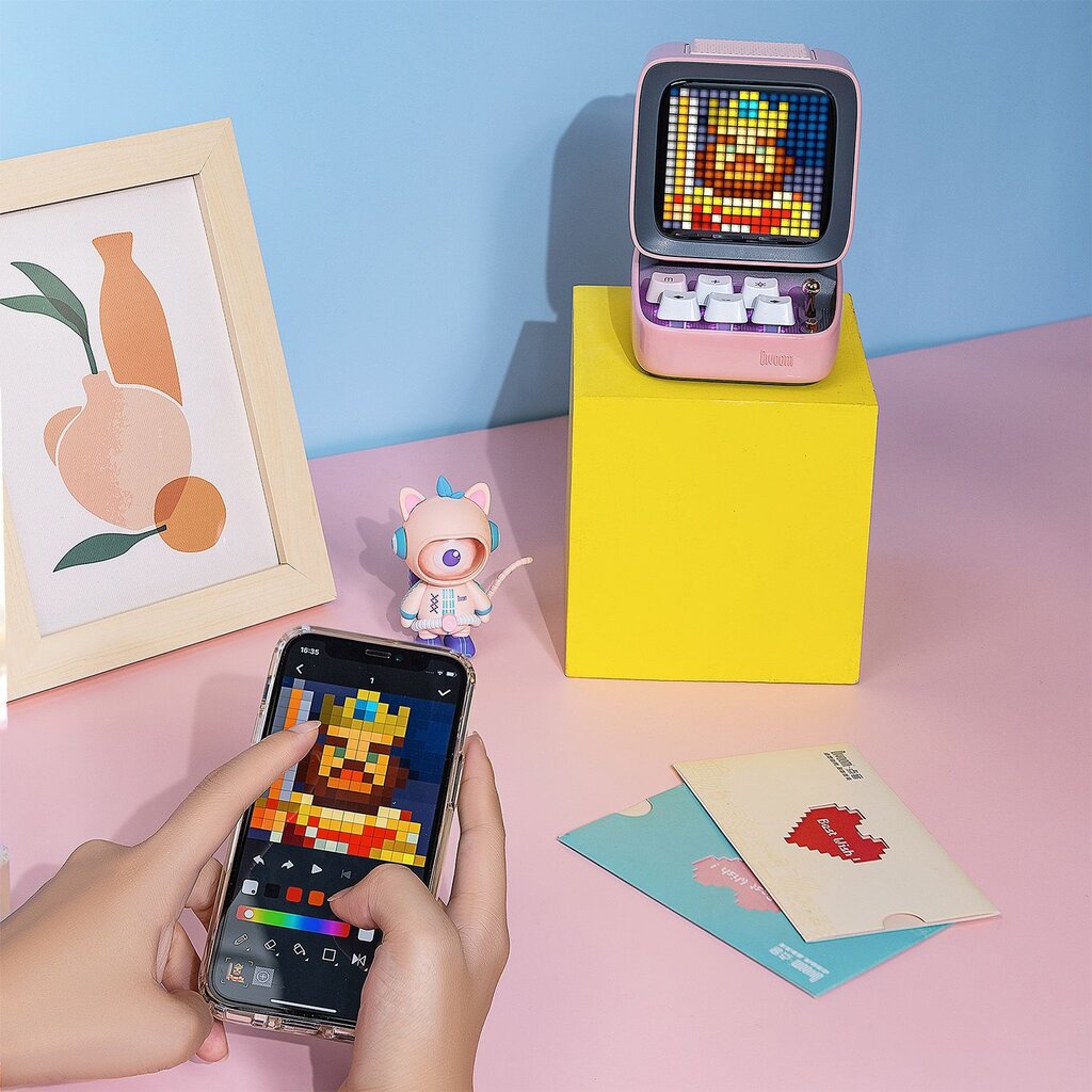 Divoom Divoom - Ditoomic - karaoke set (pink)