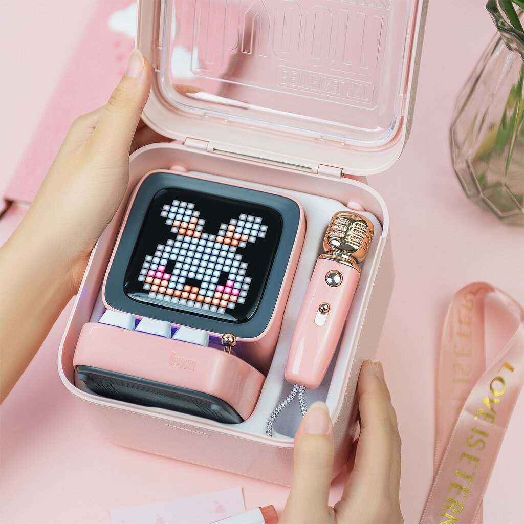 Divoom Divoom - Ditoomic - karaoke set (pink)