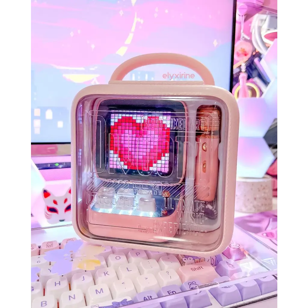 Divoom Divoom - Ditoomic - karaoke set (pink)