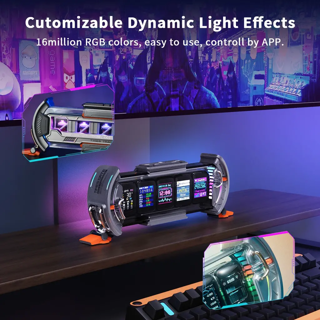 Divoom Divoom - Times Gate - pixel LCD display (grey)