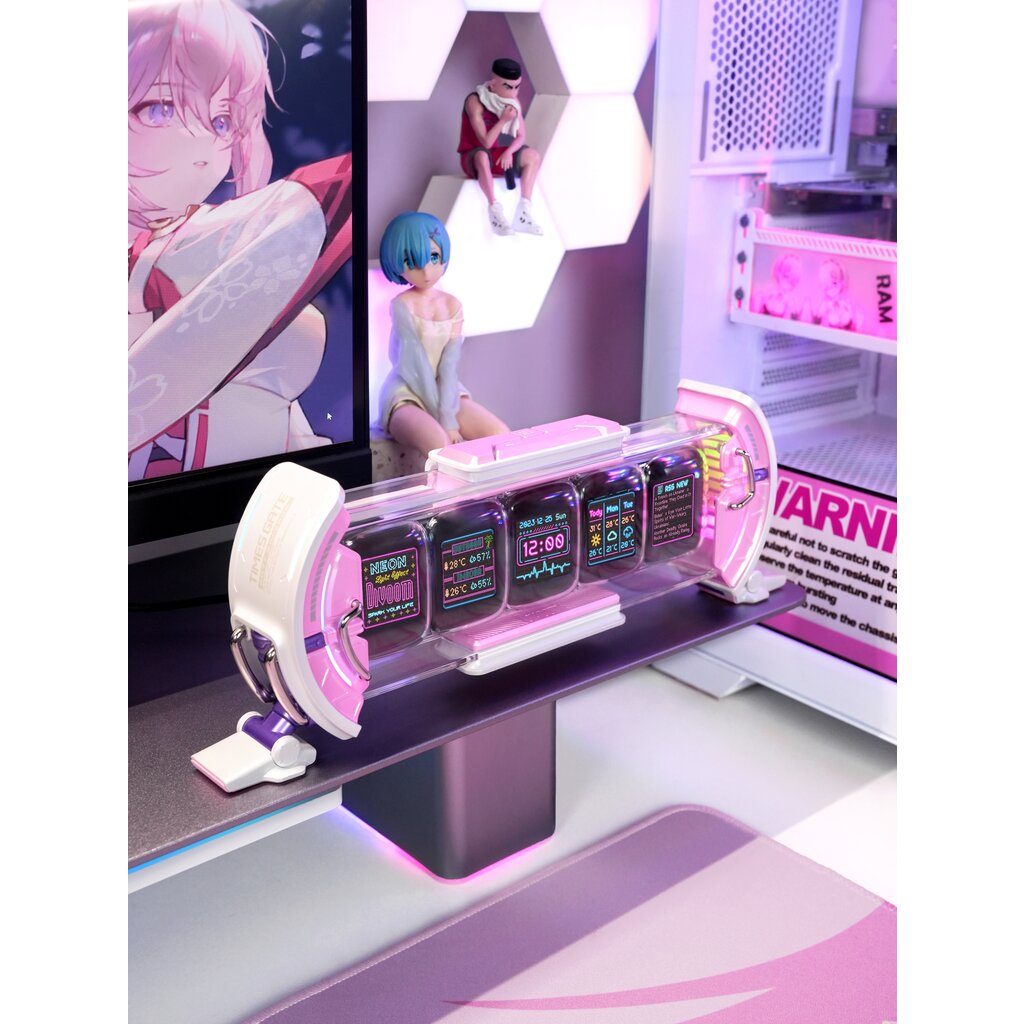 Amazon.com: Divoom Times Gate Pink and Tiivoo-2 Pink