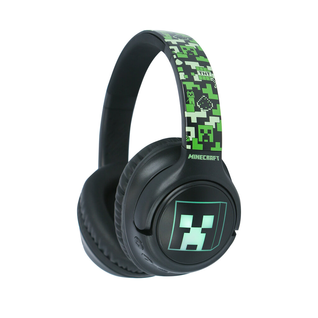 Minecraft Minecraft - Led Light Up - bluetooth headphones