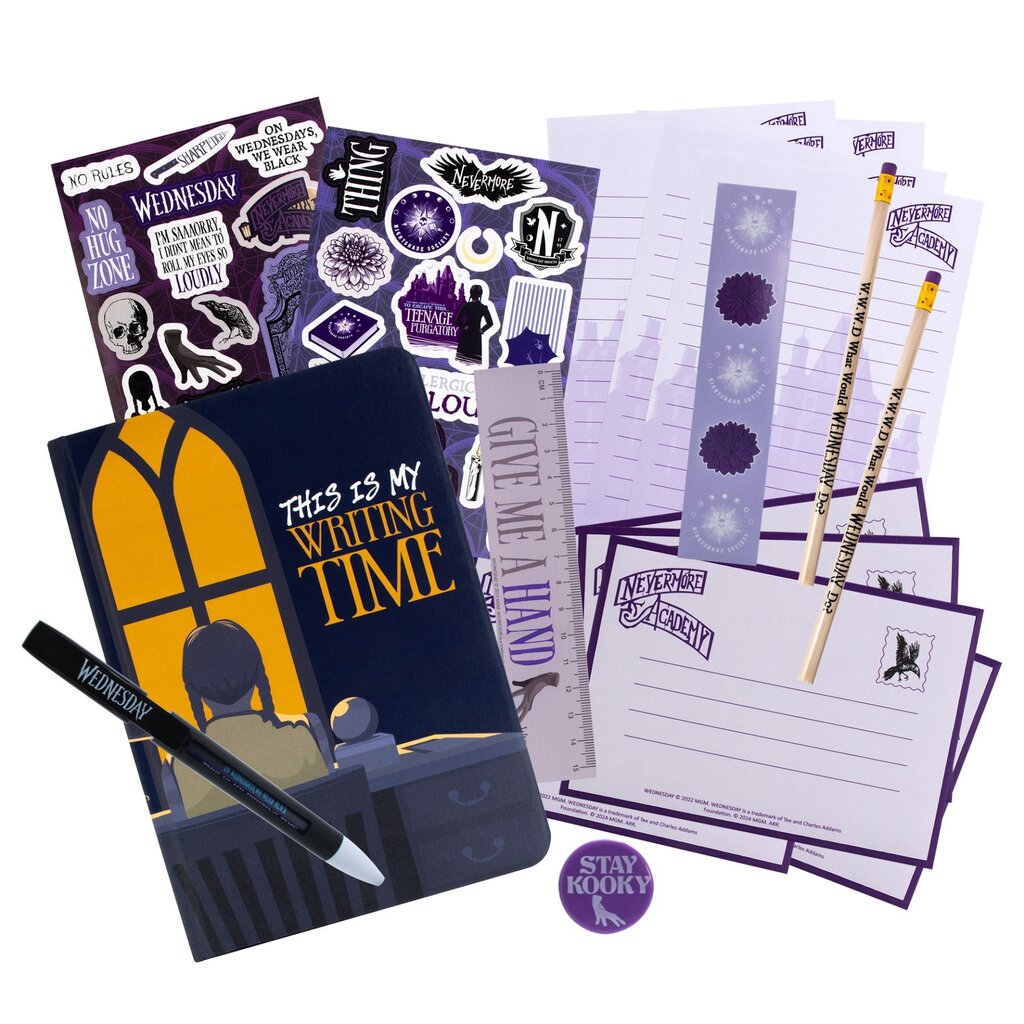 Wednesday Wednesday - stationary set - book box