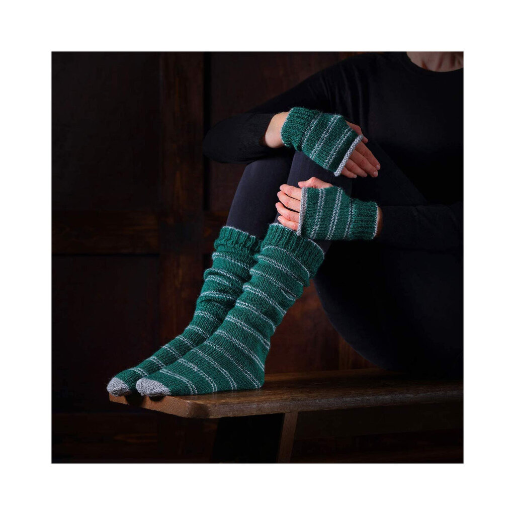 Harry Potter Harry Potter - Slytherin - warm socks and mittens knitting set