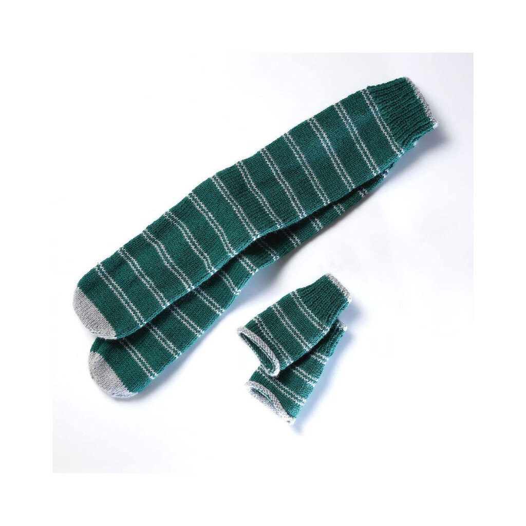 Harry Potter Harry Potter - Slytherin - warm socks and mittens knitting set