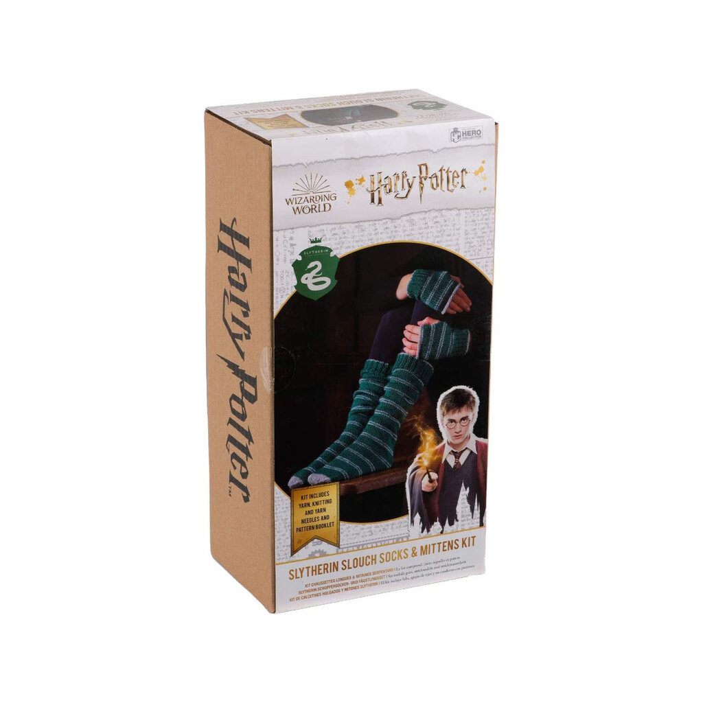 Harry Potter Harry Potter - Slytherin - warm socks and mittens knitting set
