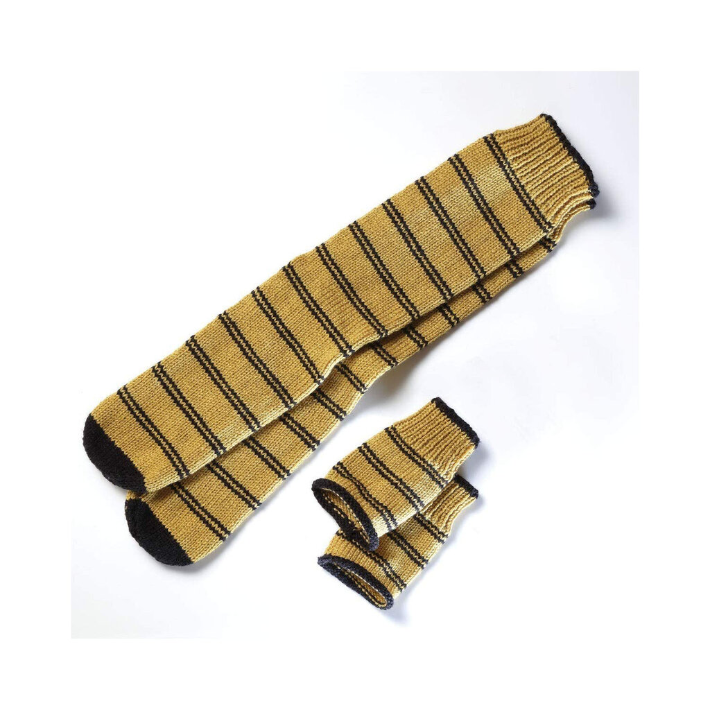 Harry Potter Harry Potter - Hufflepuff - warm socks and mittens knitting set