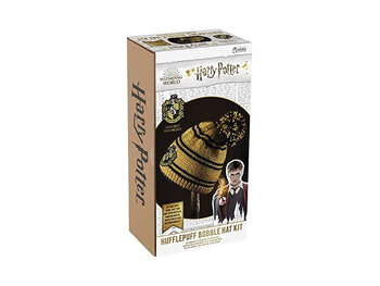 Harry Potter Harry Potter - Huffelpuf - winter muts met pompom breiset