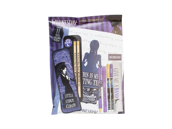 Wednesday Wednesday - stationary set - 11 pieces