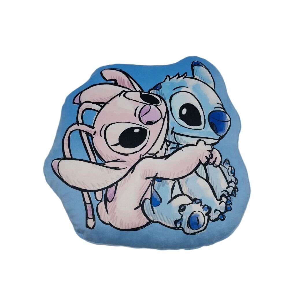 Stitch Stitch - kussen Stitch & Angel - 40x40cm
