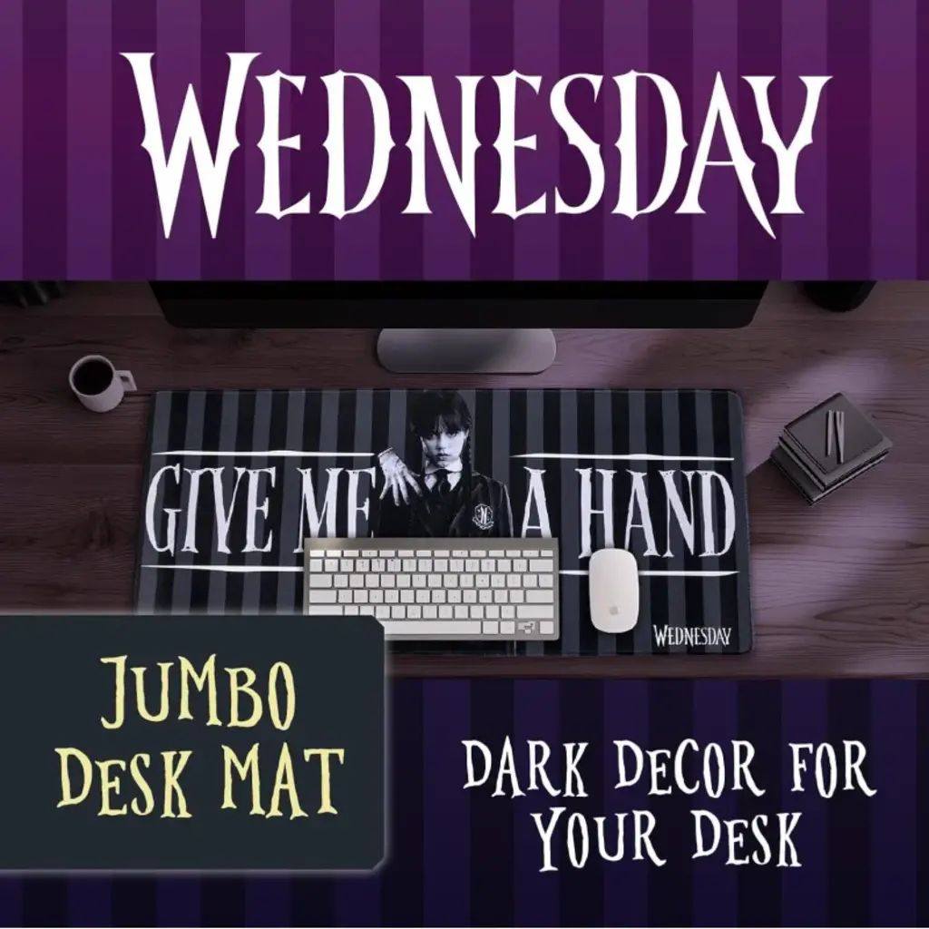 Wednesday Wednesday - XL muismat - 70cm x 30cm