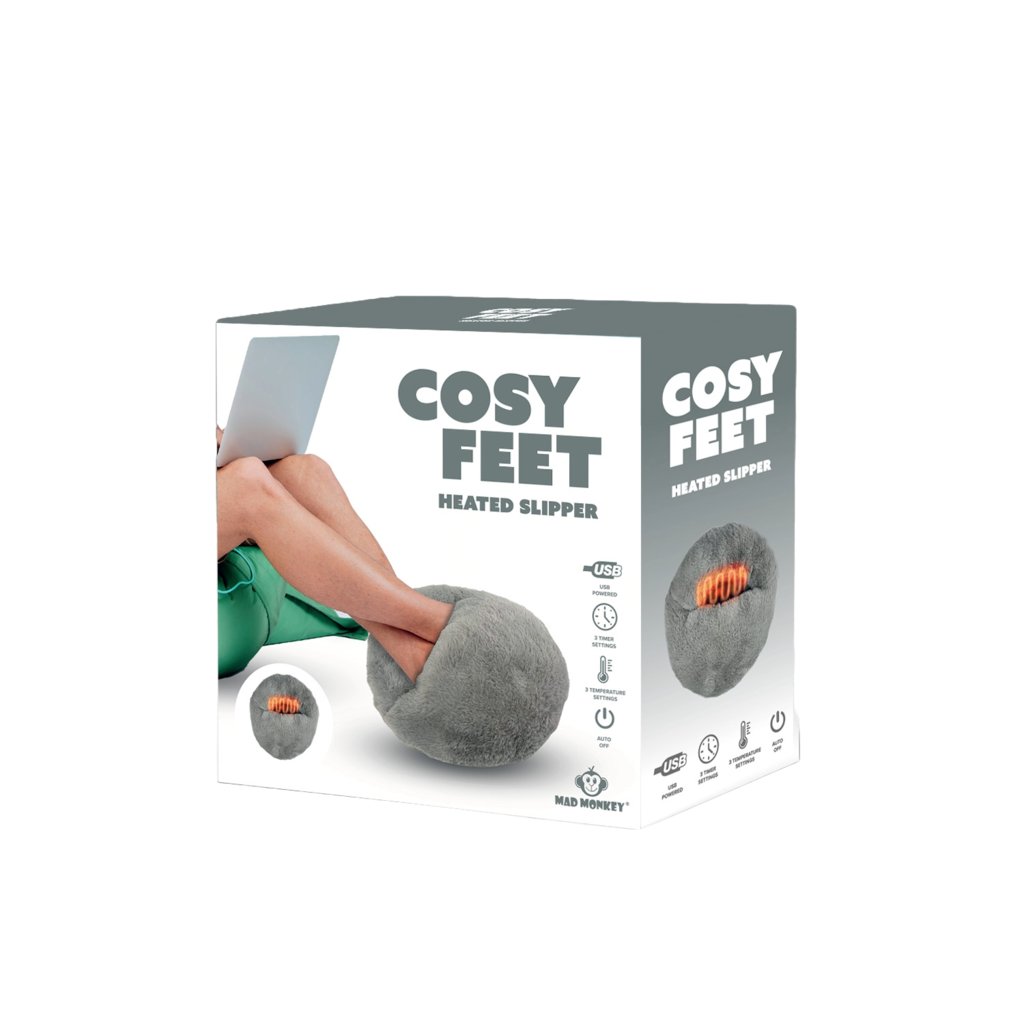 Mad Monkey Plush feet warmer - USB-C - 3 modes